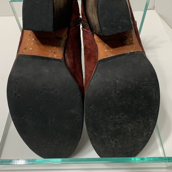 FREEBIRD Detroit red wine suede bootie - Picture 12 of 16